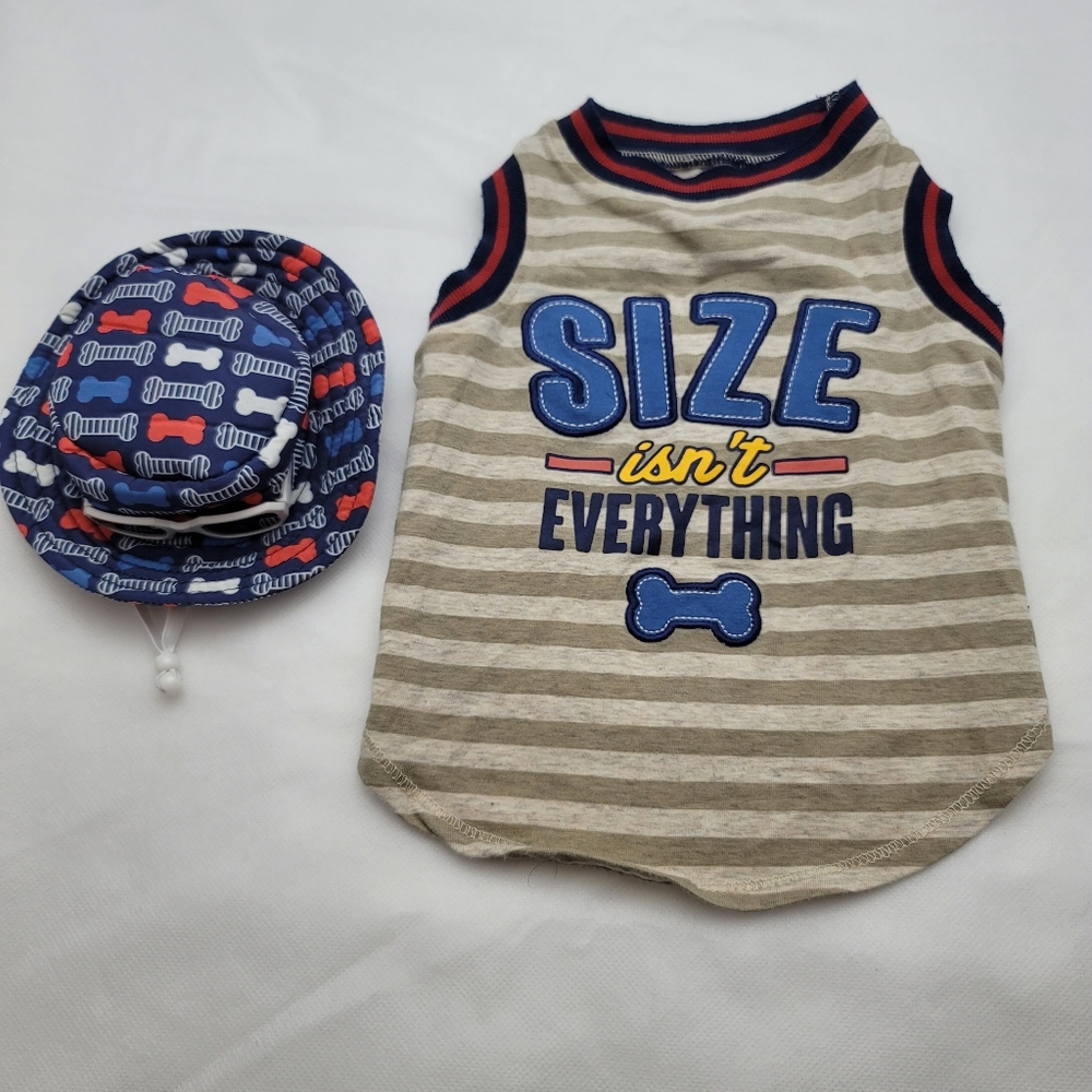 Bond & Co. "Size Isn't Everything" Dog Tank And Yoda Hat